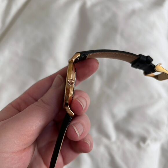 Cluse La Bohème Watch - Black Leather and Rose Gold - Picture 3 of 7